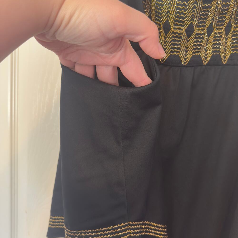 Vintage 70s Jody of California Women’s Palazzo Jumpsuit Size S via Black Gold - Picture 7 of 11
